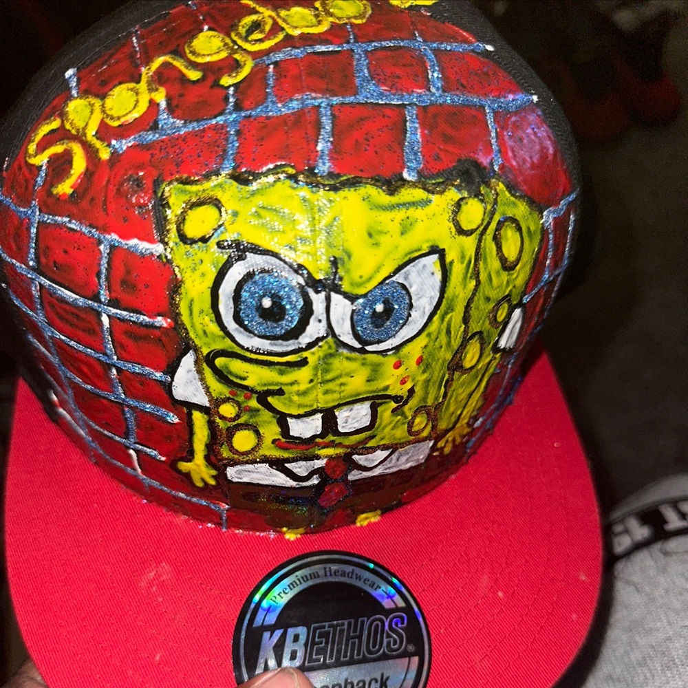 Custom Spongebob Hat - image 1